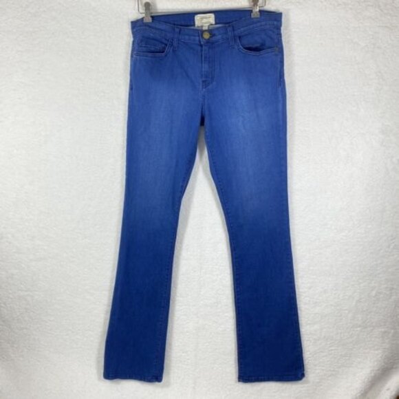 Current Elliott Jeans Size 32 (fit 34x33) Blue The‎ Slim Boot 1569 in National - Picture 1 of 11
